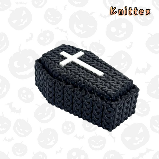 Knittex Halloween Starter Set - Ghost Family with free Coffin