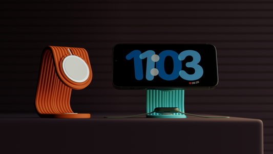 MagSafe iPhone Stand With Optional Watch – Minimalist and Functional