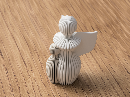 Guardian Angel with Child Statue – A Modern Tribute to Love and Protection