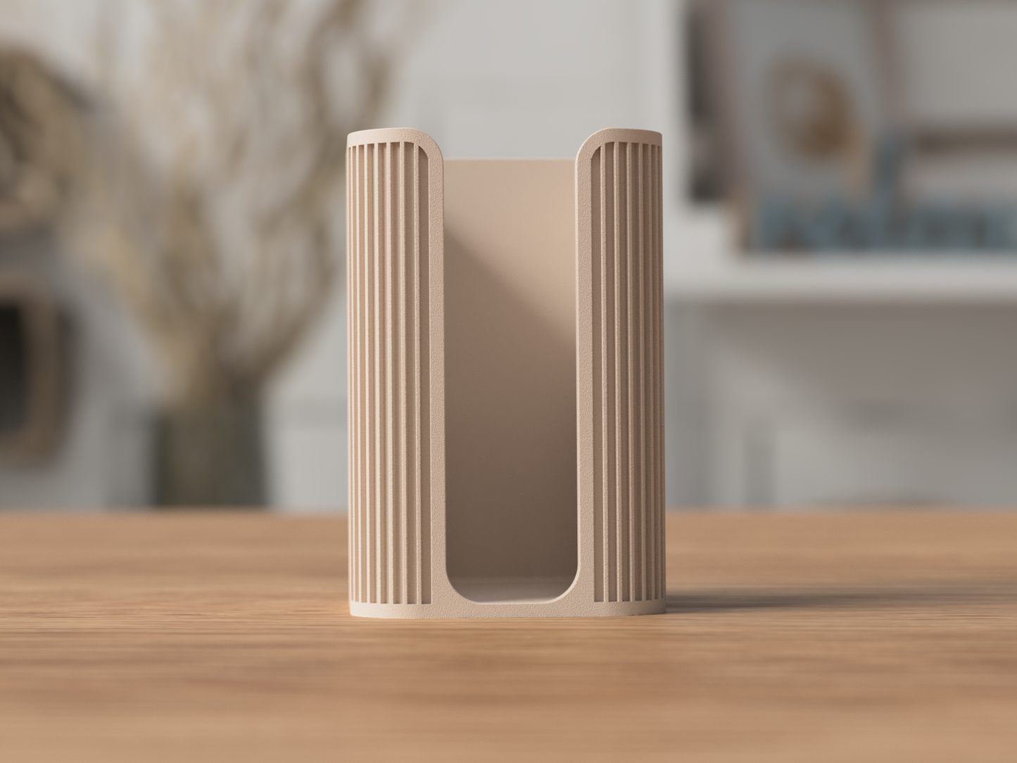 Moderne Japandi Vatrondelholder - Skandinavisk Design