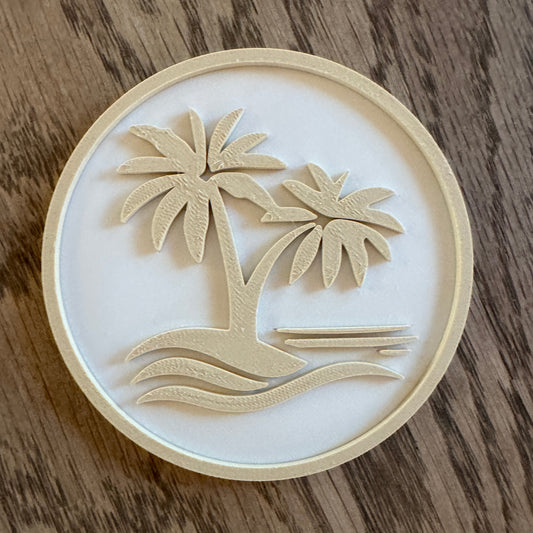 Palm Tree Coaster - Set of 4