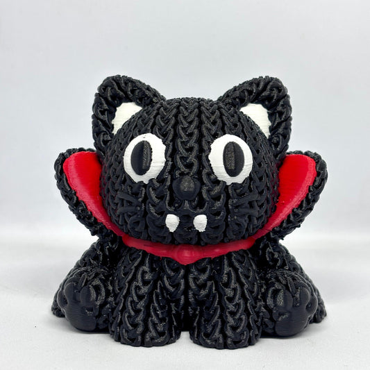 Scary Cute Vampire Cat "Count Fluffula"