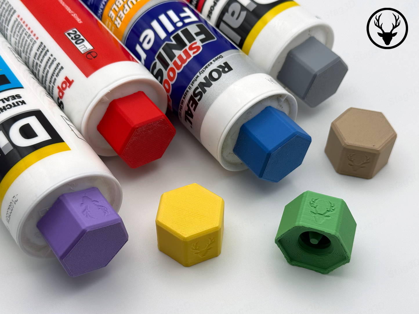 Tube Nuts - Silicone Tube Caps