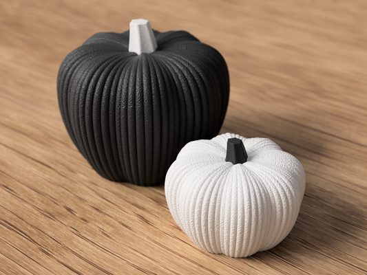 Modern Minimalistic Halloween Pumpkin Decoration