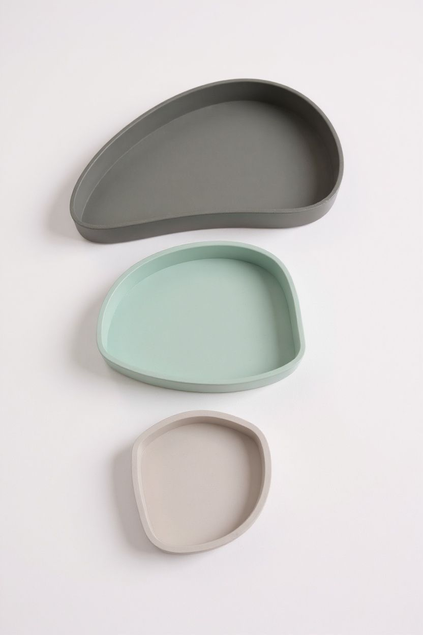 TrioCurve | Nesting Trays for Modular organizing