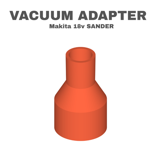 Makita 18v sander to Makita 18v vacuum adapter