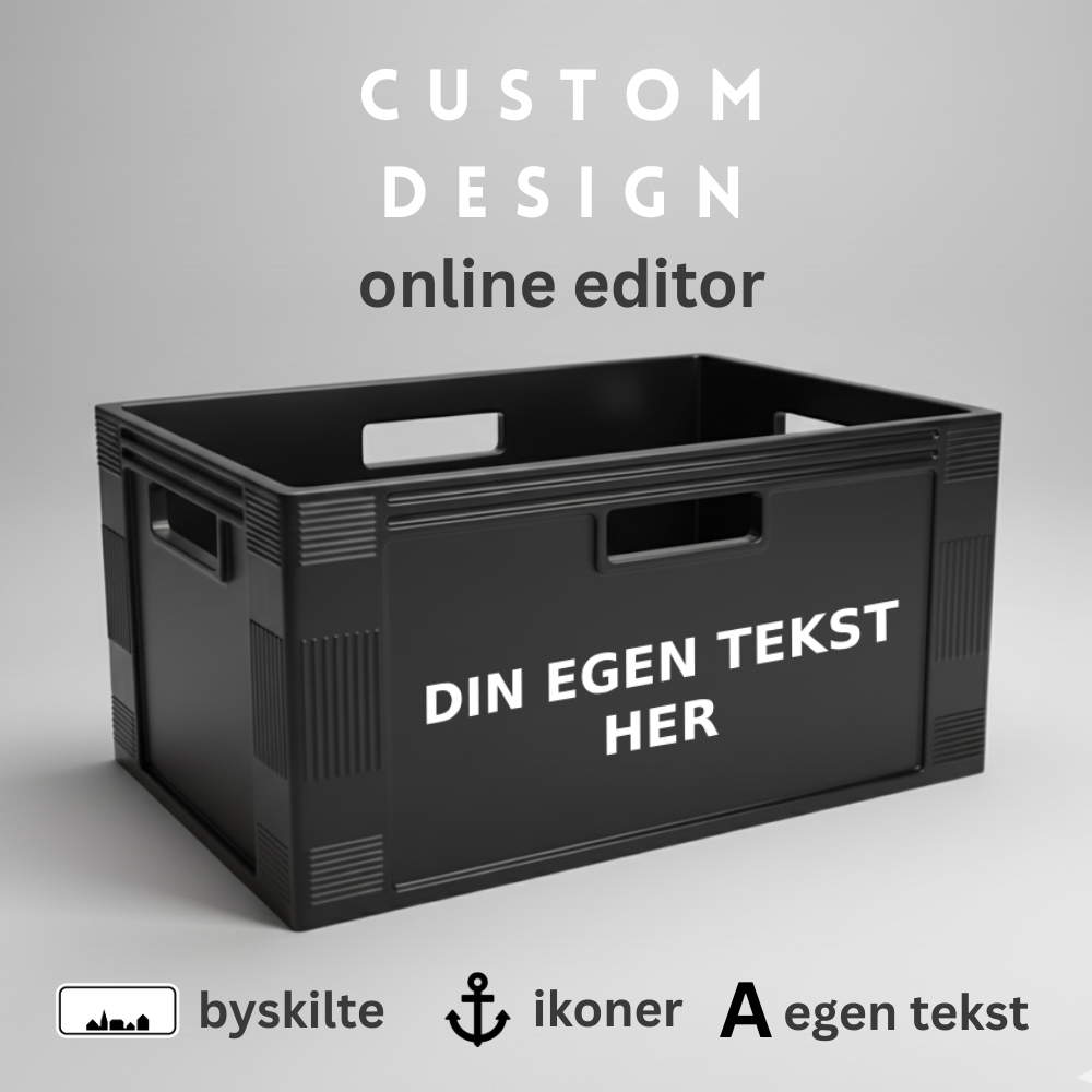 CUSTOM 6-Pack Can Box for 6 pcs. 33cl or 50cl. Beer Soda Cans