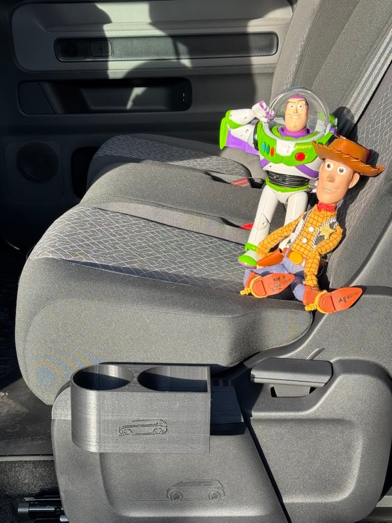 ID Buzz Back Seat Cupholder Snackholder