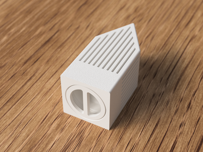 Japandi Tealight House With LED Tealight - Set of 2