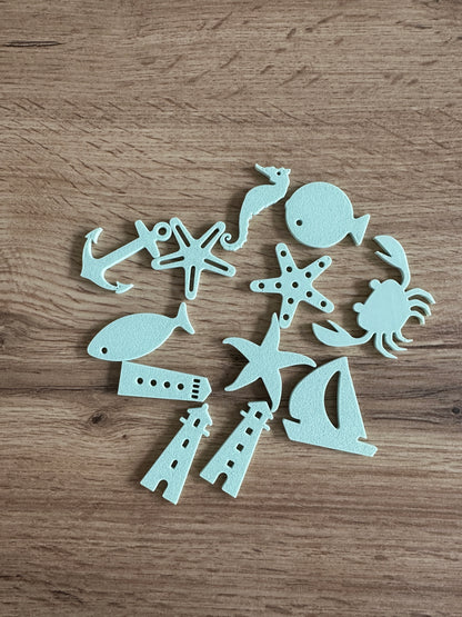 Nautical Scatter Decorations | Sea Themed Decorations