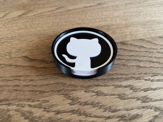 GitHub Octocat Coaster Sæt med 4