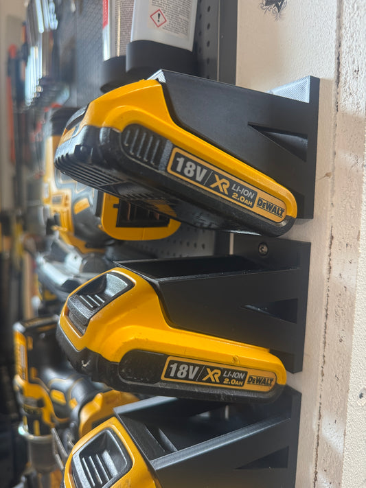 DeWalt XR batteriholder vægmontering