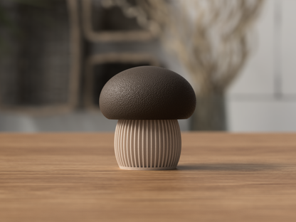 Japandi Mushroom Containers – Modern & Cozy Home Decor