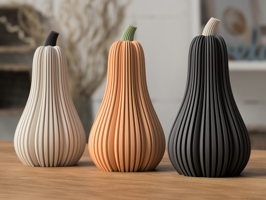 Halloween Pumpkin Tall | Minimalist Elegance for Every Season