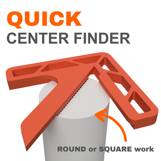 Centerfinder til tømrerarbejde
