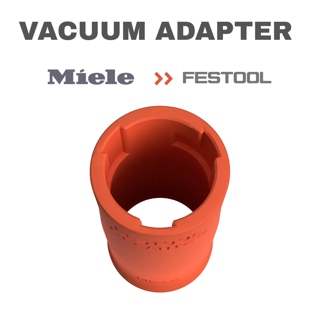 Miele to Festool Vacuum Adapter
