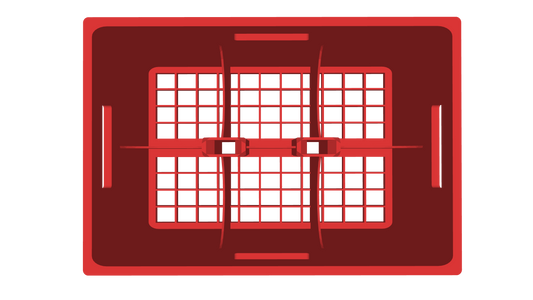 BRØNDBY IF 6-Pack Can Box for 6 pcs. 33cl or 50cl. Beer Soda Cans