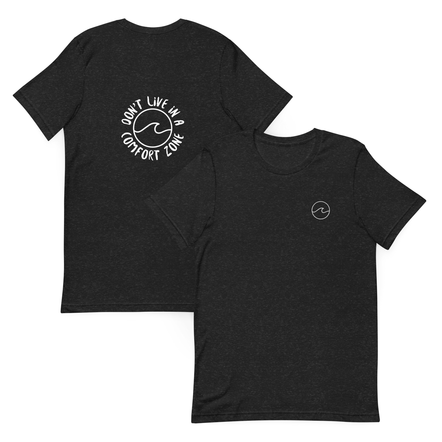 Don't Live In A Comfort Zone Wave | Surfer Unisex Tee