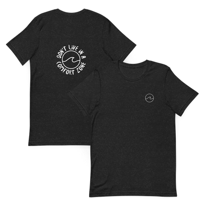 Don't Live In A Comfort Zone Wave | Surfer Unisex Tee