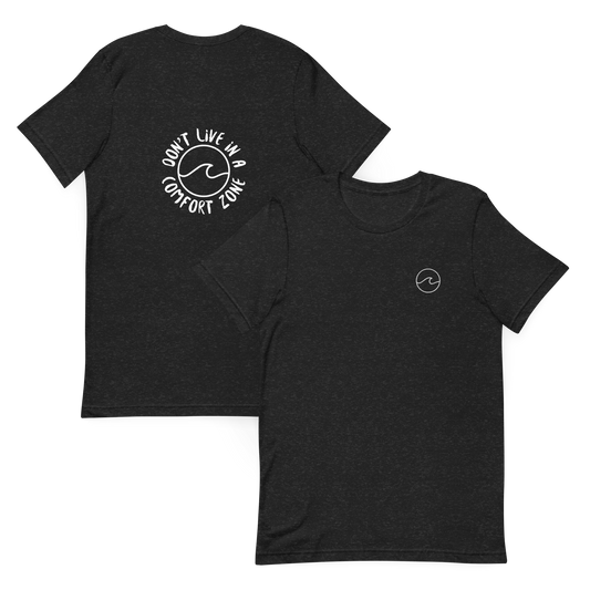 Don't Live In A Comfort Zone Wave | Surfer Unisex Tee